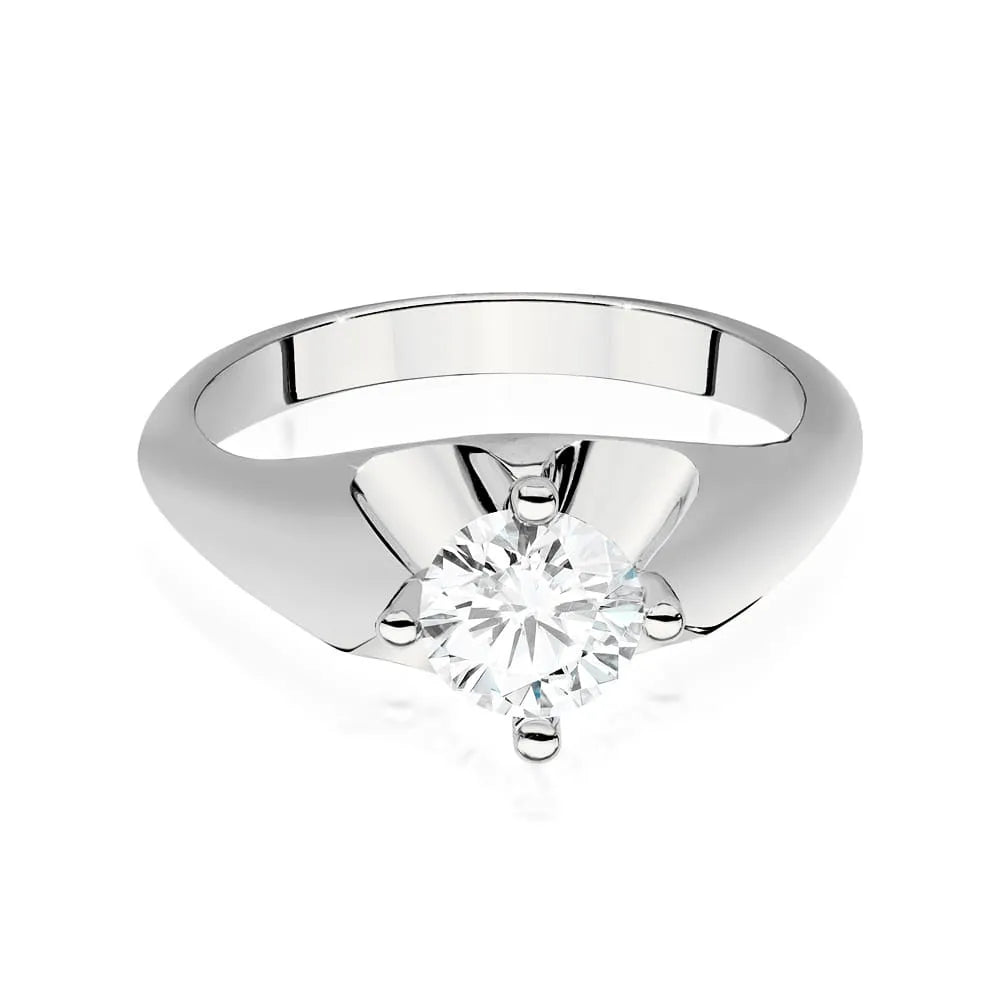 zlatý prsten s diamantem 0,70 ct w0545-diw-03