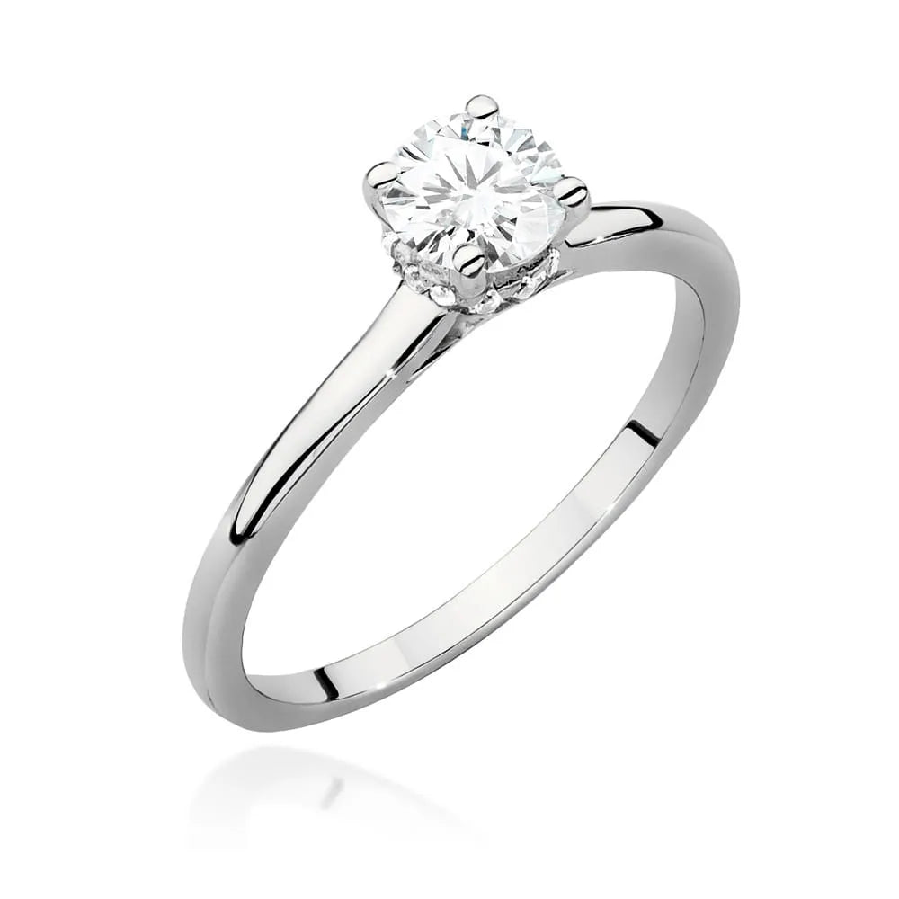 zlatý prsten s diamantem 0,50 ct a postranními diamanty 0,06 ct w0547-diw-02