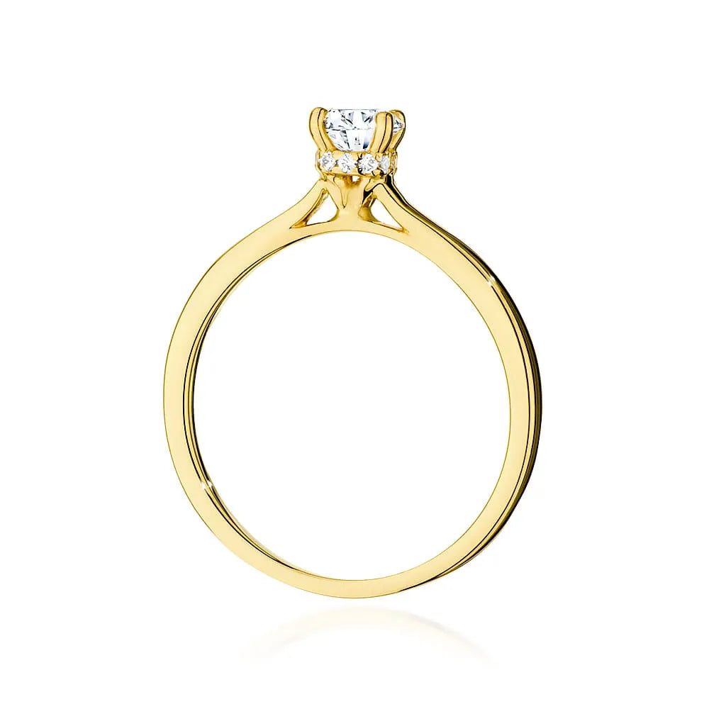 zlatý prsten s diamantem 0,50 ct a postranními diamanty 0,06 ct w0547-diw-02