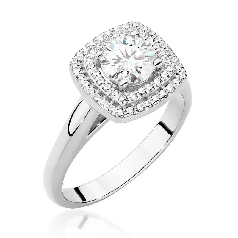 zlatý prsten s diamantem 0,70 ct a postranními diamanty 0,28 ct w0548-diw-03