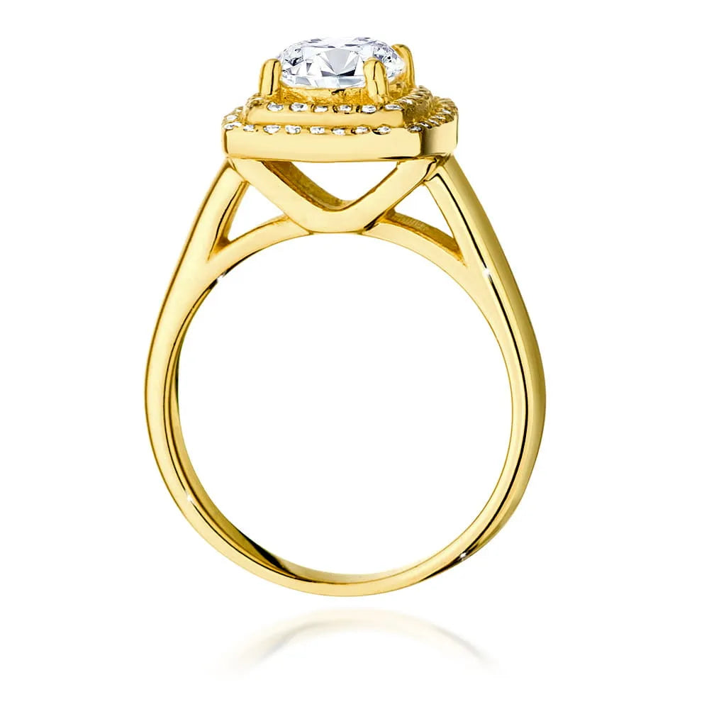 zlatý prsten s diamantem 1,00 ct a postranními diamanty 0,28 ct w0548-diw-04