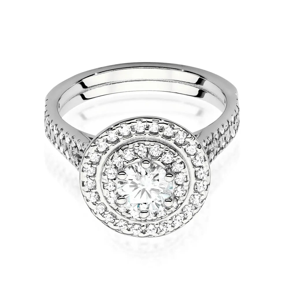 zlatý prsten s diamantem 0,50 ct a postranními diamanty 0,613 ct w0549-diw-02