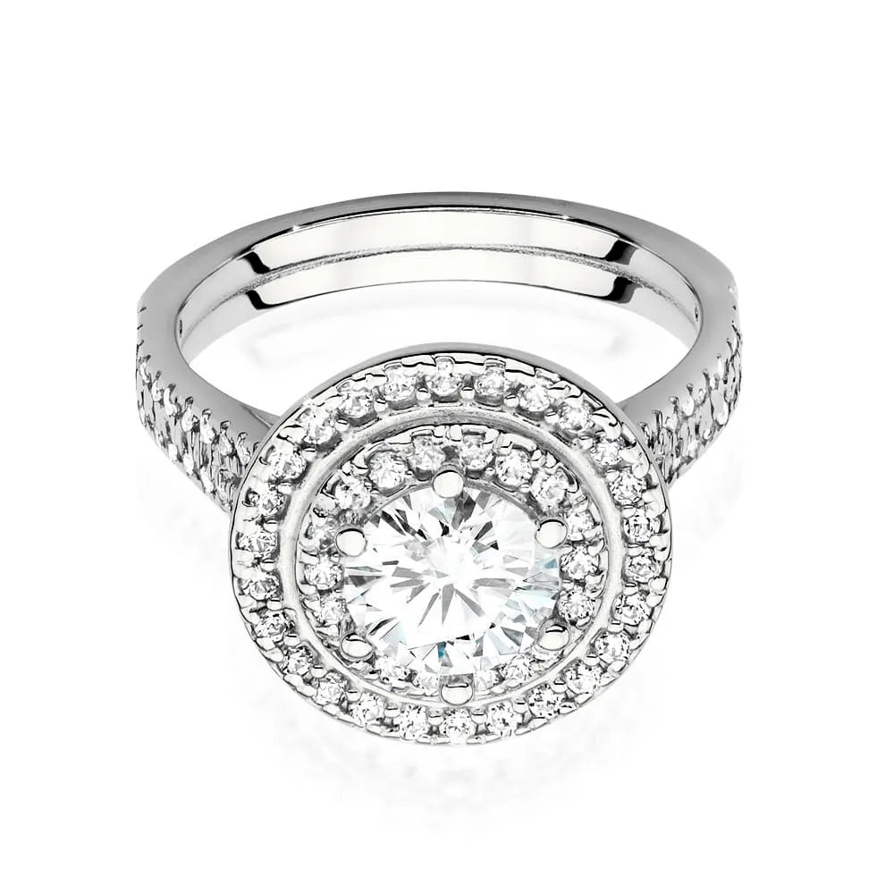 zlatý prsten s diamantem 0,70 ct a postranními diamanty 0,633 ct w0549-diw-03