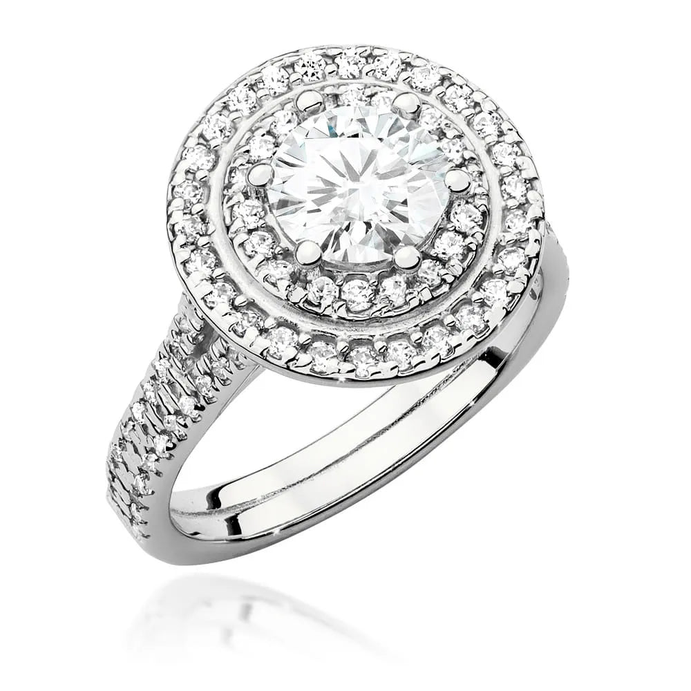 zlatý prsten s diamantem 1,00 ct a postranními diamanty 0,633 ct w0549-diw-04