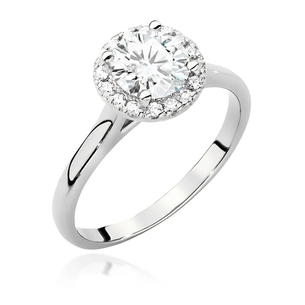 zlatý prsten s diamantem 1,00 ct a postranními diamanty 0,138 ct w0550-diw-04