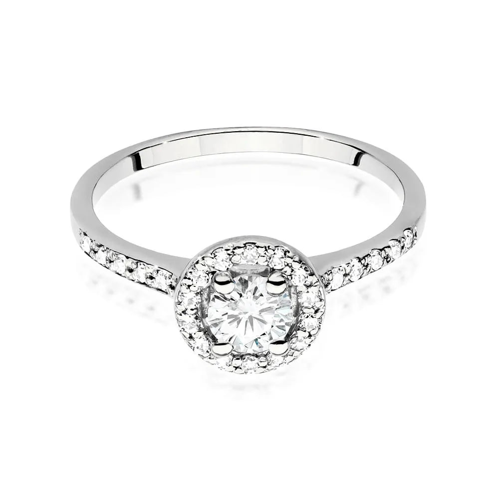 zlatý prsten s diamantem 0,40 ct a postranními diamanty 0,241 ct w0551-diw-01
