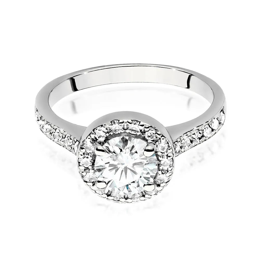 zlatý prsten s diamantem 0,70 ct a postranními diamanty 0,377 ct w0551-diw-03