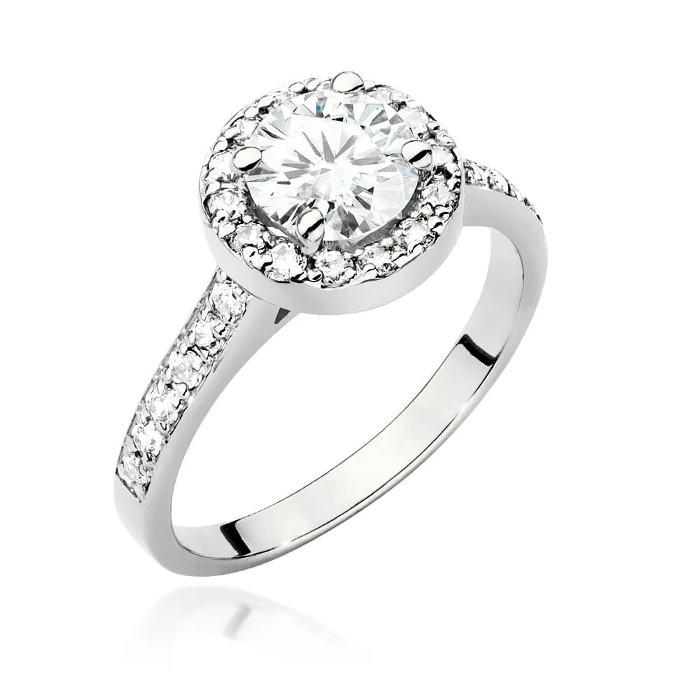 zlatý prsten s diamantem 1,00 ct a postranními diamanty 0,377 ct w0551-diw-04