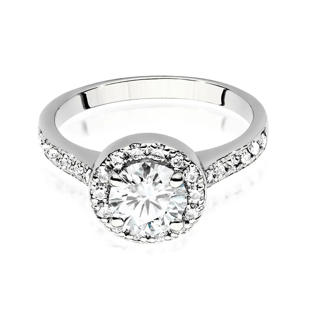 zlatý prsten s diamantem 1,00 ct a postranními diamanty 0,377 ct w0551-diw-04