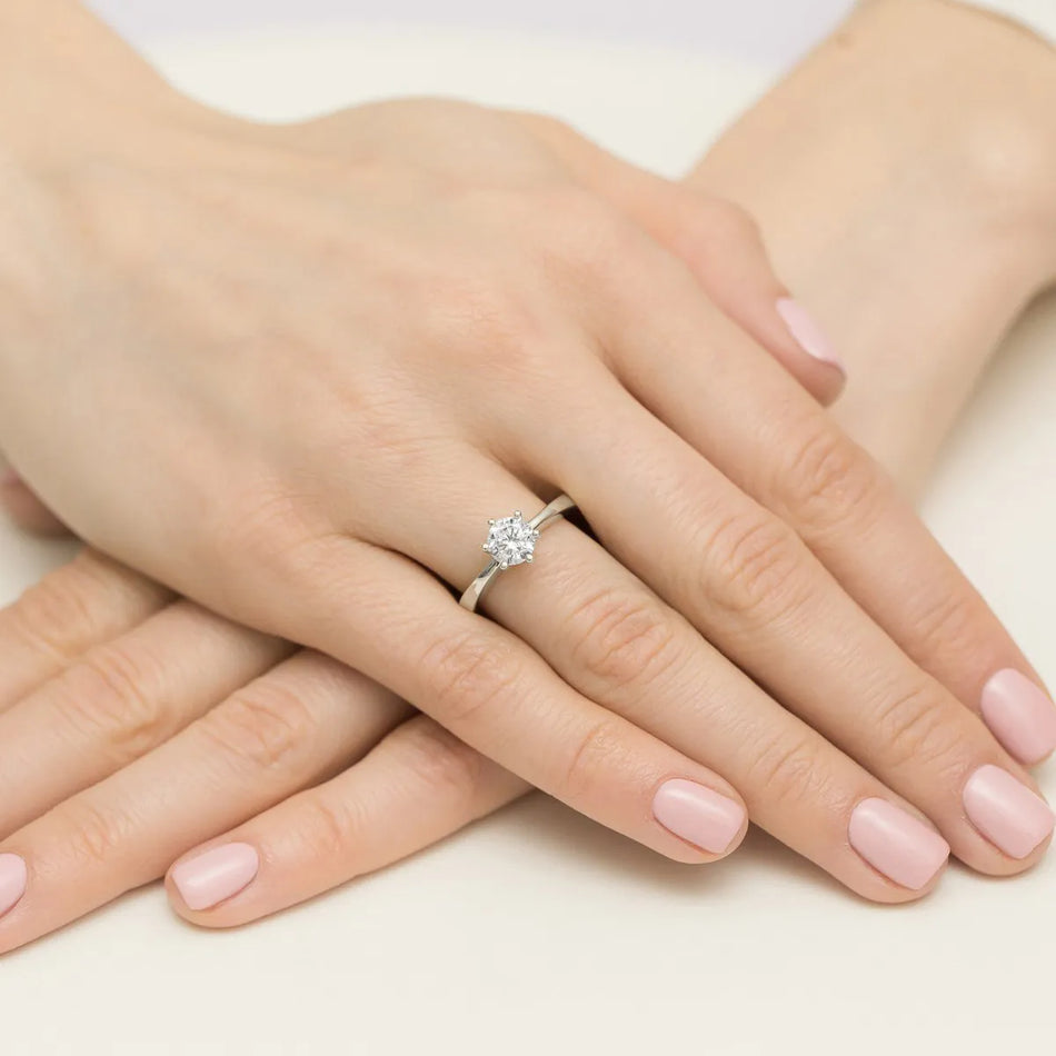 zlatý prsten s diamantem 0,70 ct w0563-diw-03