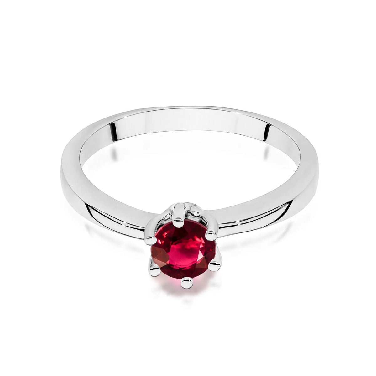 zlatý prsten s 0,60ct rubínem w0563-rur-01