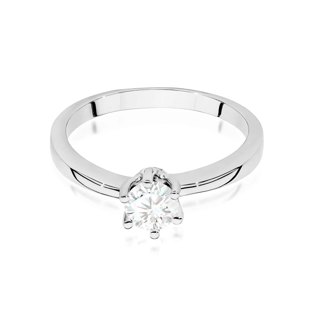zlatý prsten s 0,60ct bílým safírem w0563-saw-01