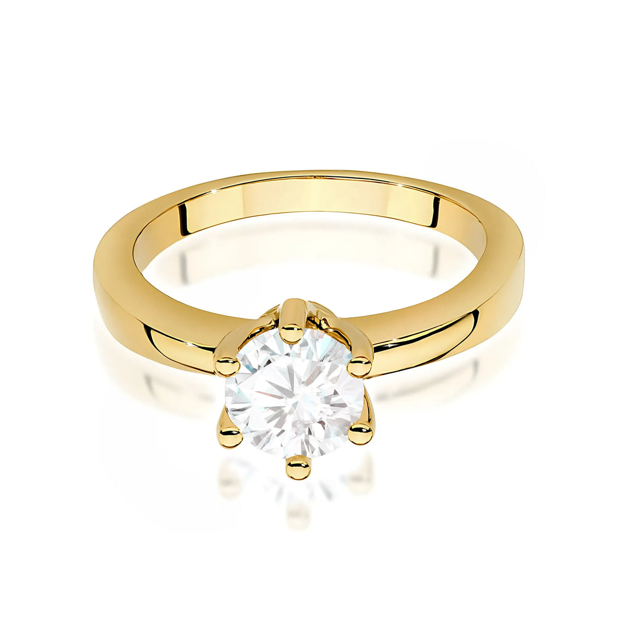 zlatý prsten s diamantem 0,70 ct w0563-diw-03