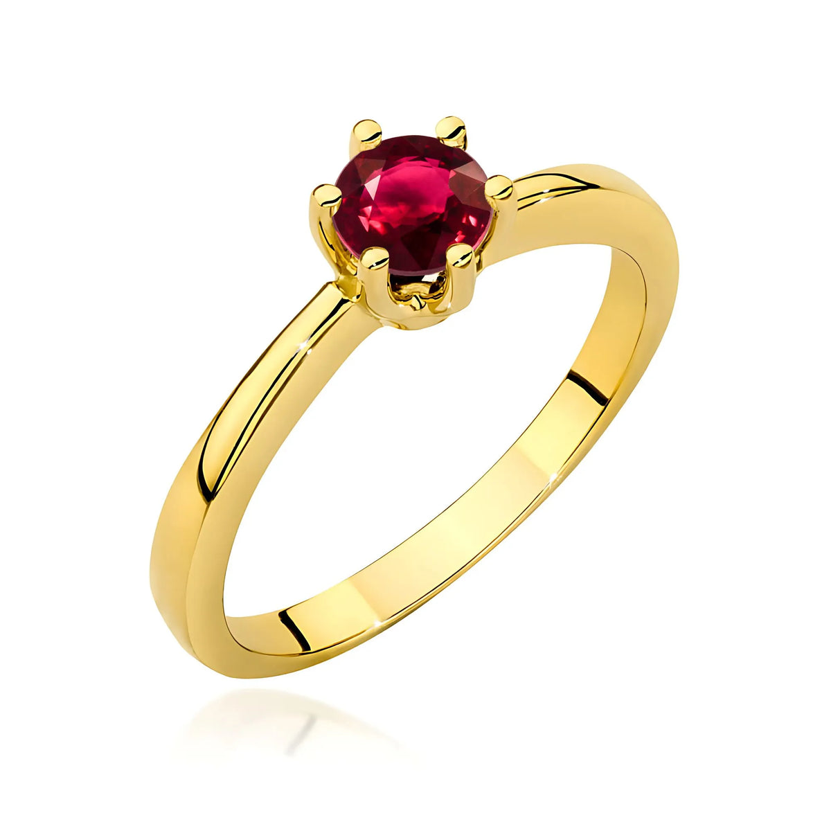 zlatý prsten s 0,60ct rubínem w0563-rur-01