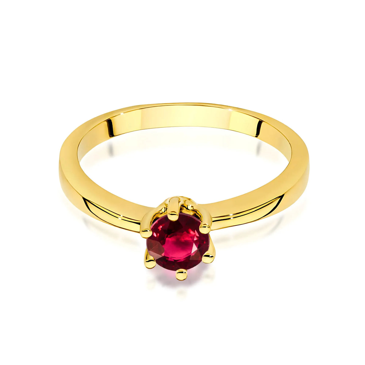 zlatý prsten s 0,60ct rubínem w0563-rur-01