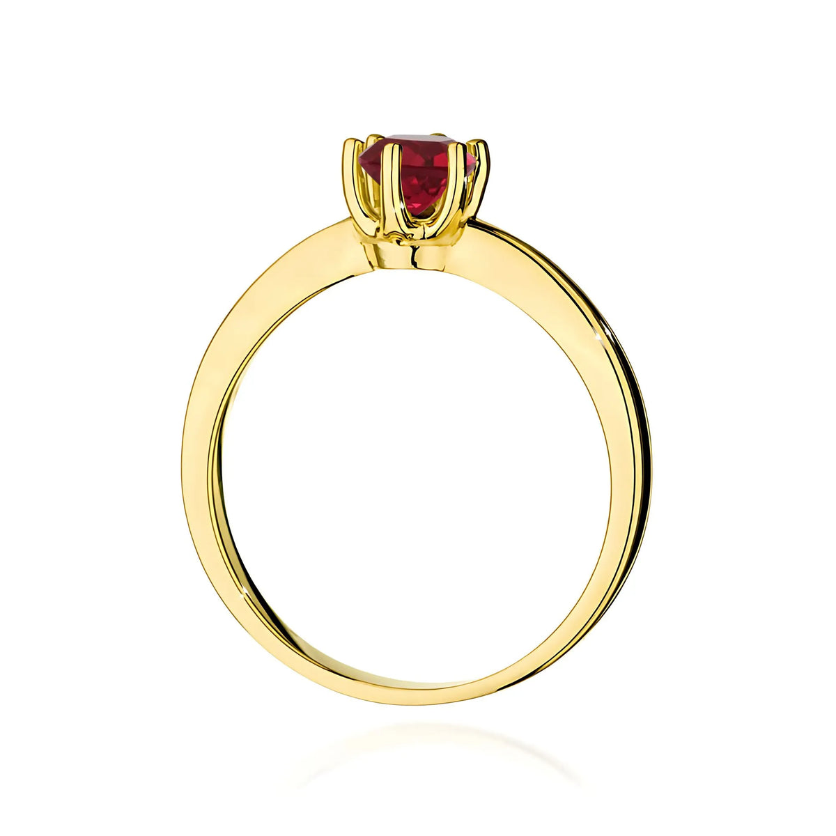 zlatý prsten s 0,60ct rubínem w0563-rur-01