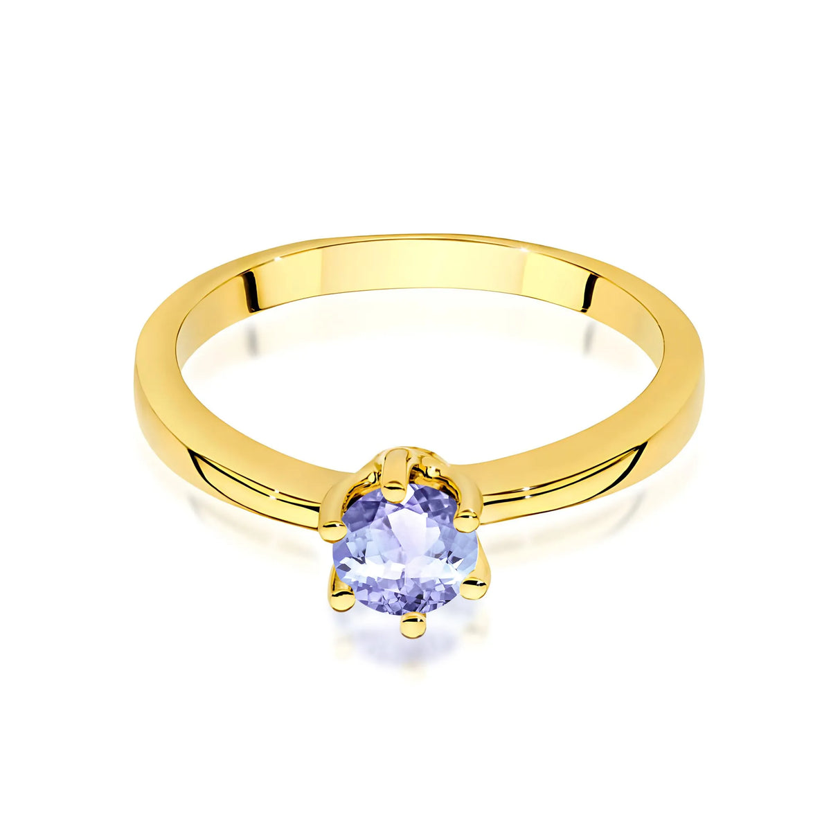 zlatý prsten s 0,50ct tanzanitem w0563-tap-01