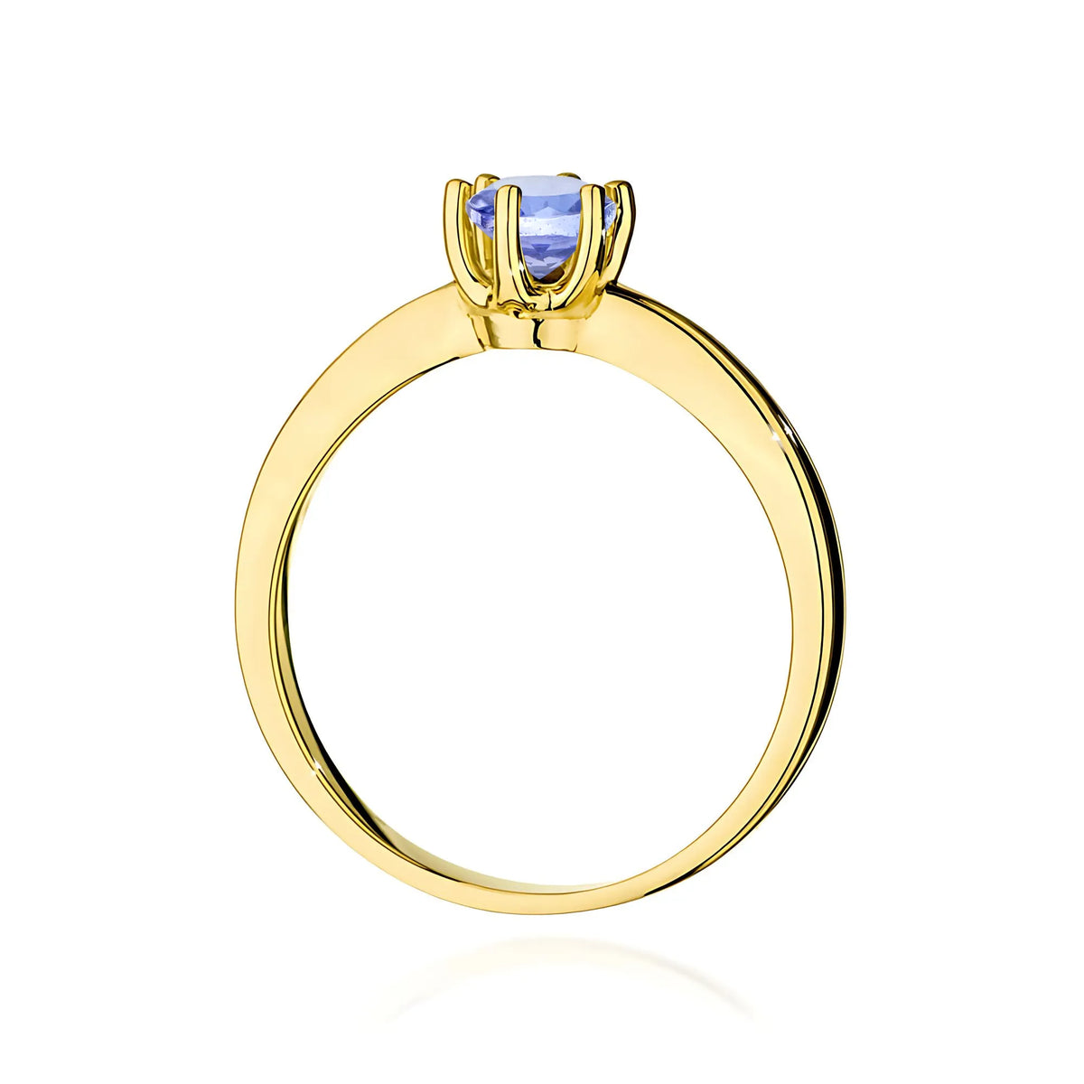 zlatý prsten s 0,50ct tanzanitem w0563-tap-01