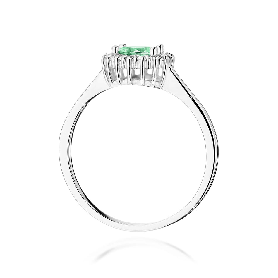gold-ring-050ct-emerald-and-diamonds-flower