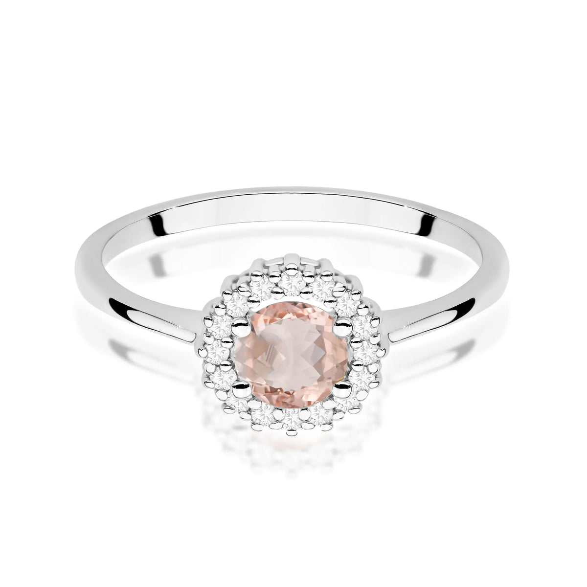zlatý prsten s 0,40ct morganitem a 0,14ct diamanty w0572-mop-01