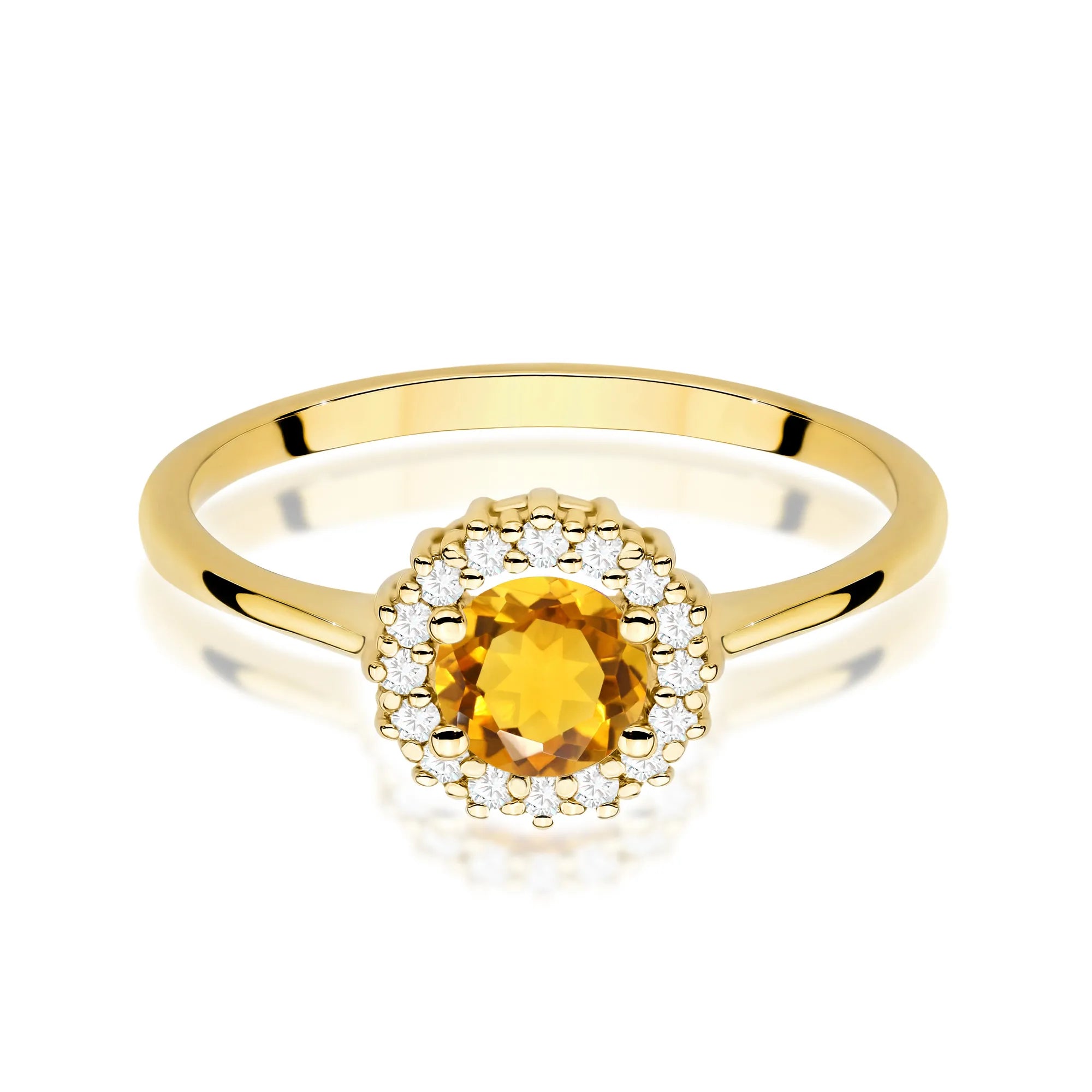 gold-ring-050ct-citrine-and-diamonds-flower
