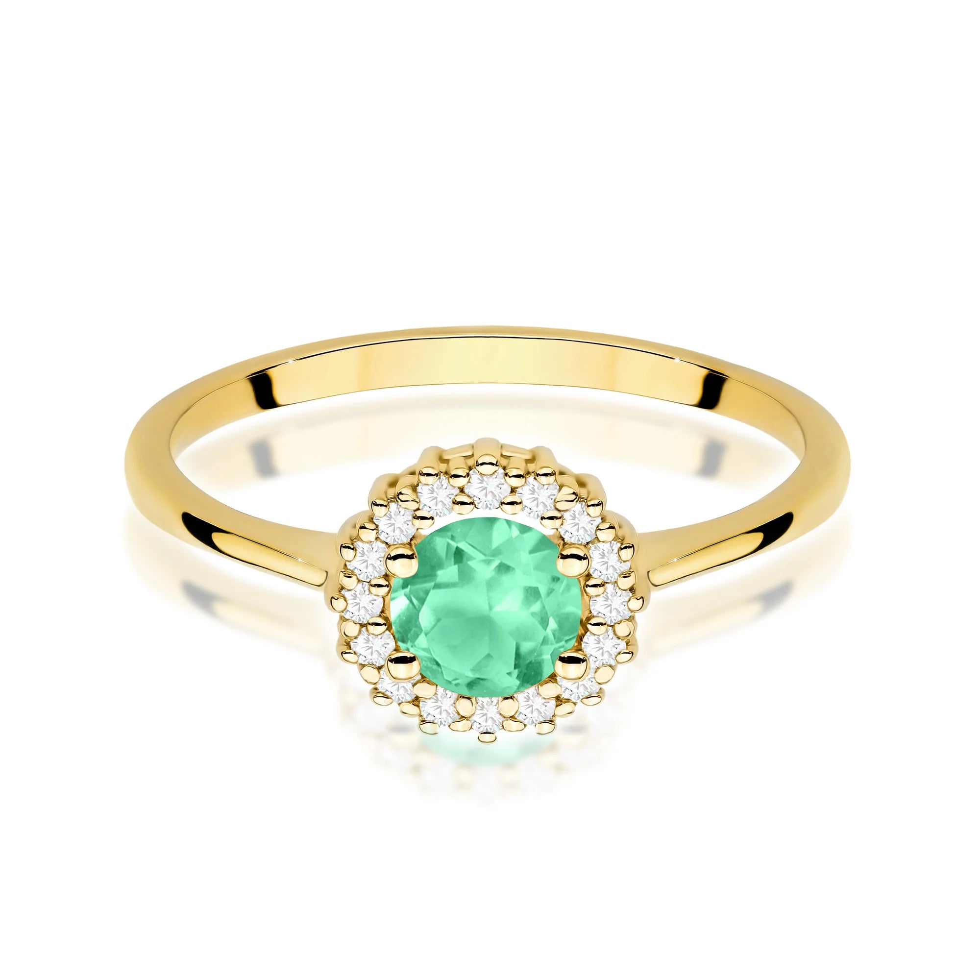 gold-ring-050ct-emerald-and-diamonds-flower