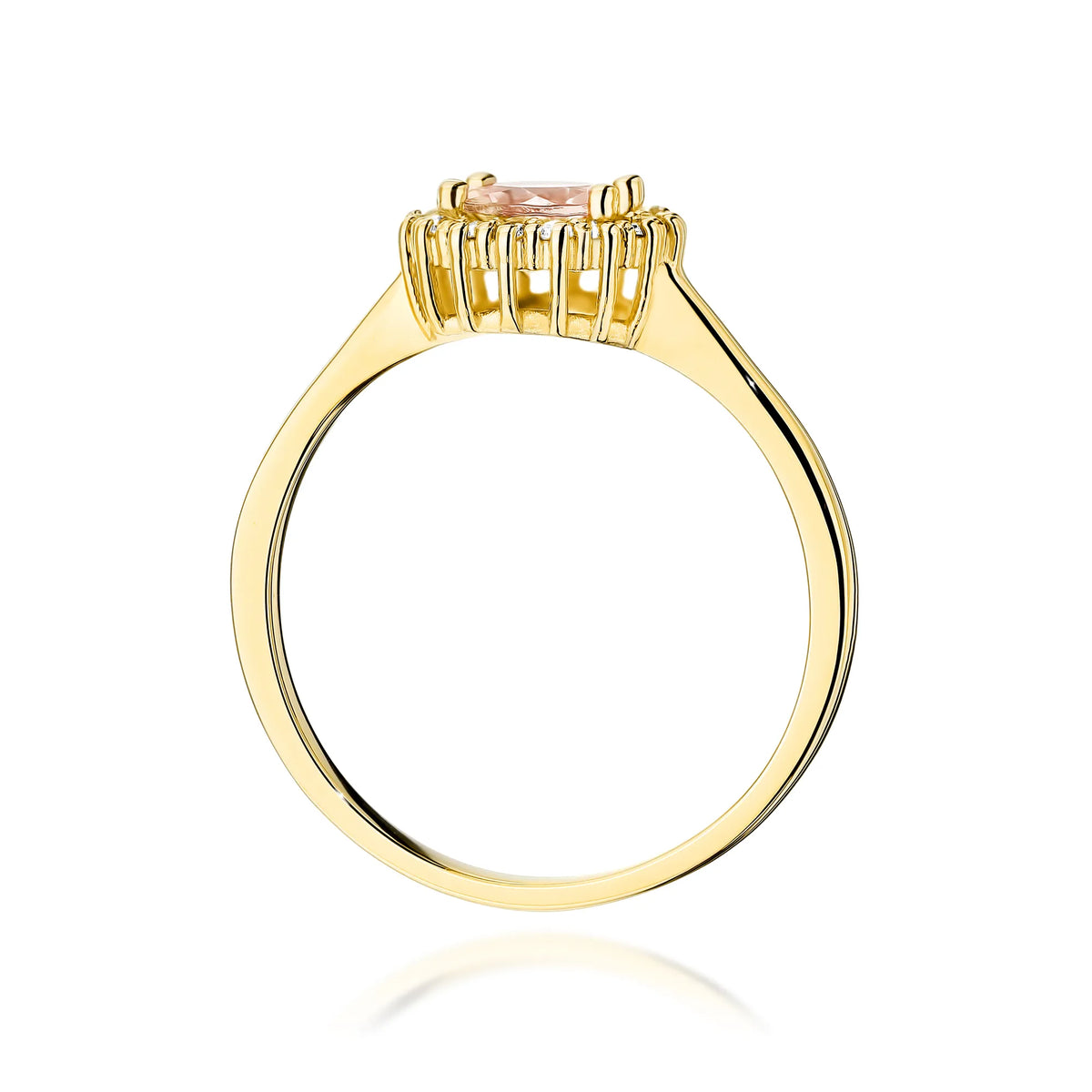 zlatý prsten s 0,40ct morganitem a 0,14ct diamanty w0572-mop-01