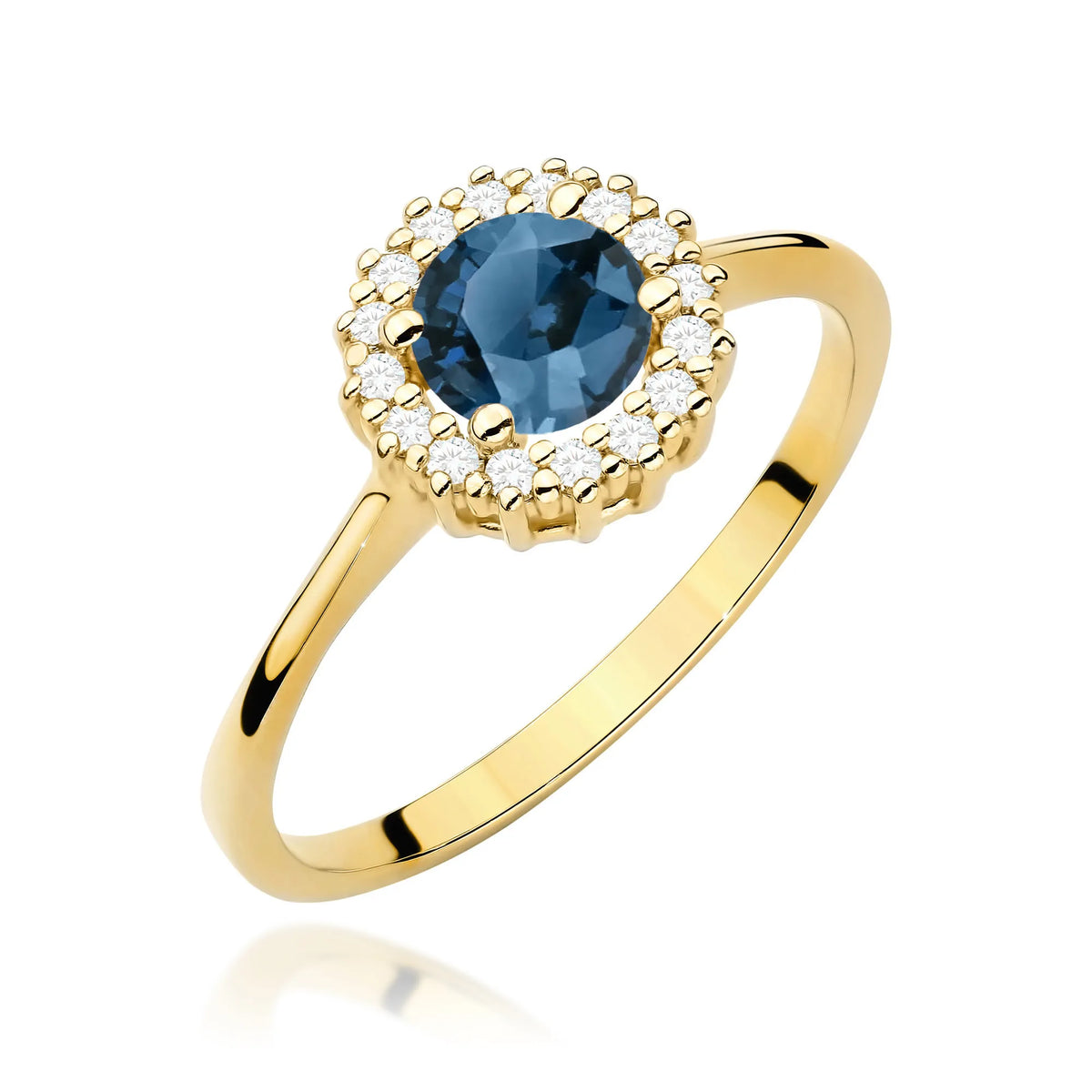 zlatý-prsten-050ct-londýnský-modrý-topaz-a-diamanty-květina