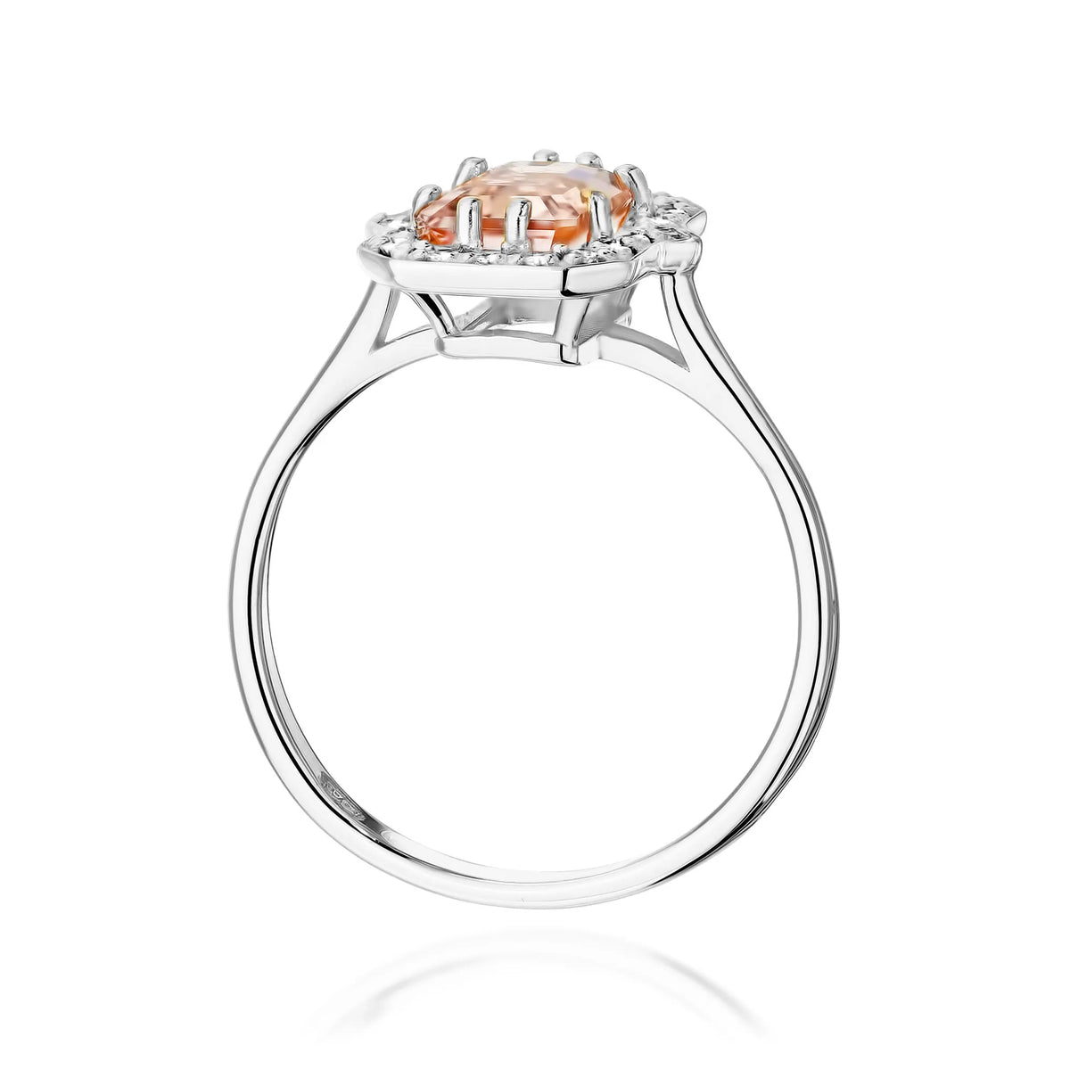 zlatý prsten s 1,00ct morganitem a 0,172ct diamanty w0576-mop-01