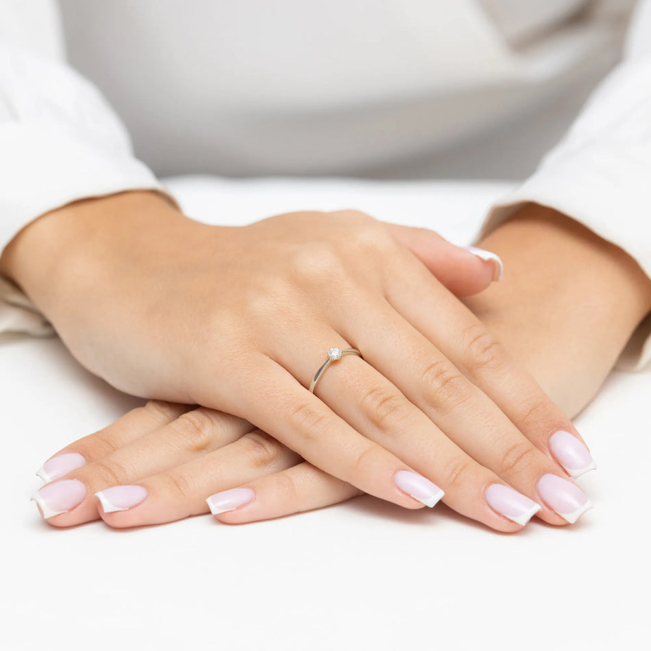 zlatý prsten s diamantem 0,15 ct w0579-diw-02