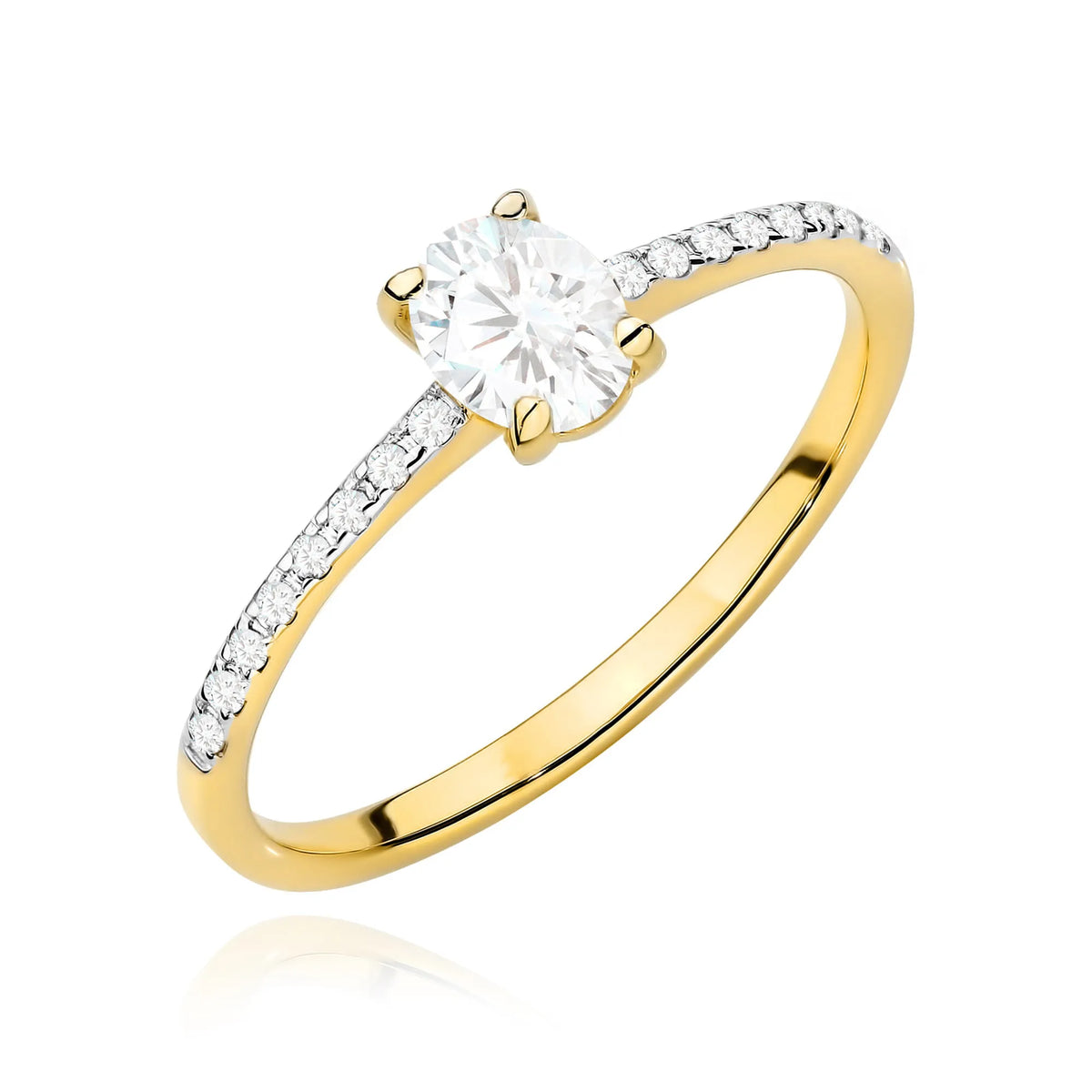 zlatý prsten s diamanty 0,30 ct a 0,08 ct w0582-diw-01