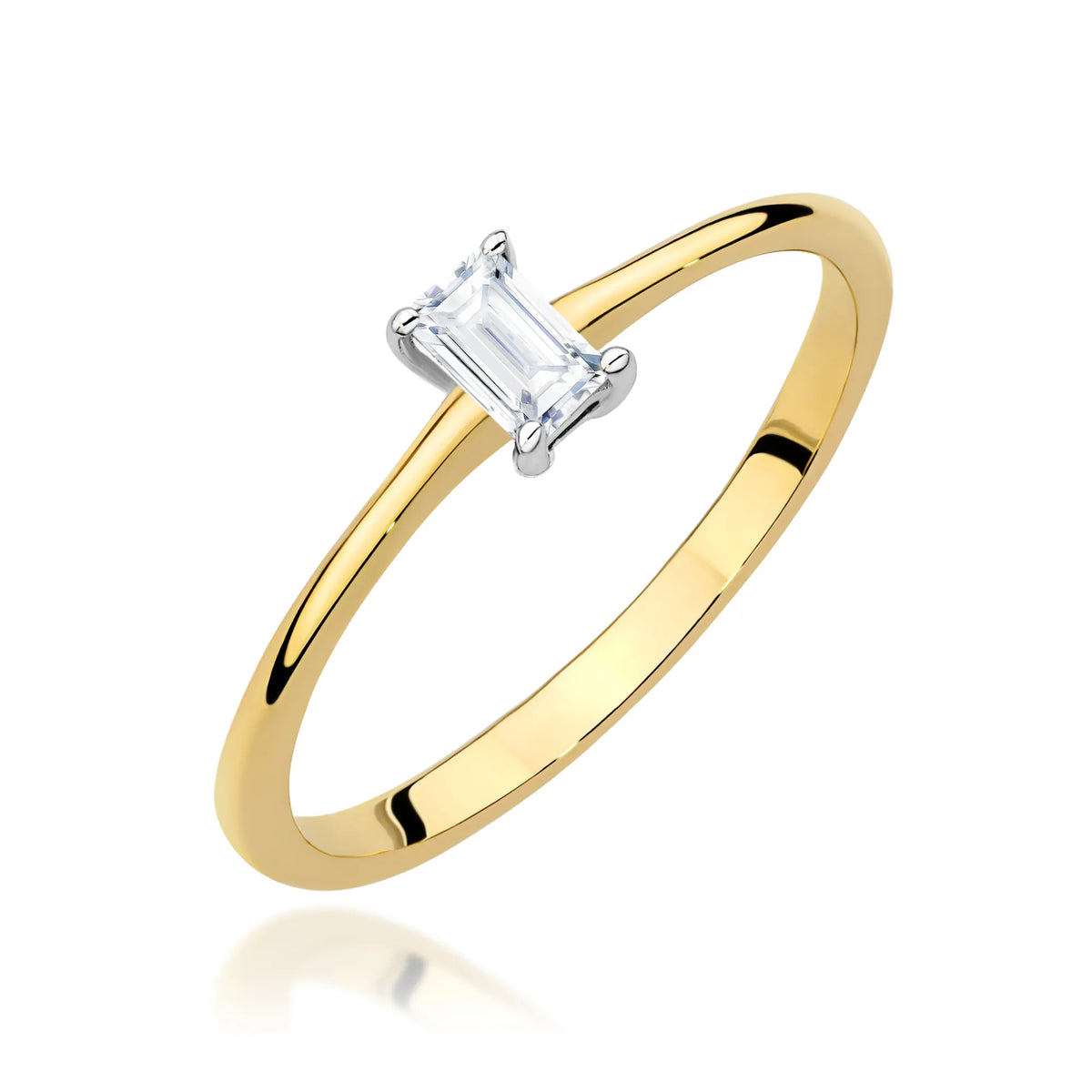 zlatý prsten s diamantem 0,15 ct w0592-diw-01