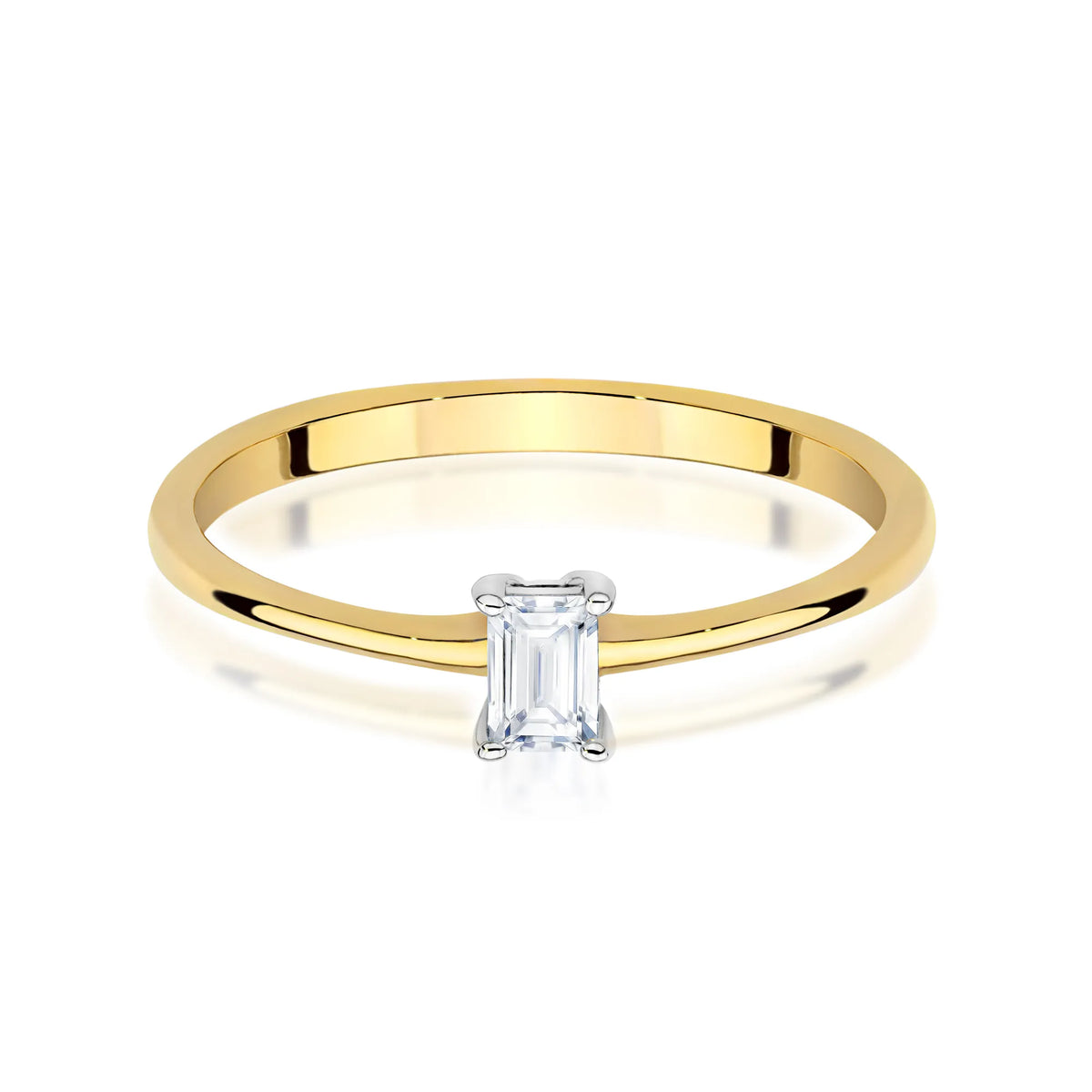 zlatý prsten s diamantem 0,15 ct w0592-diw-01