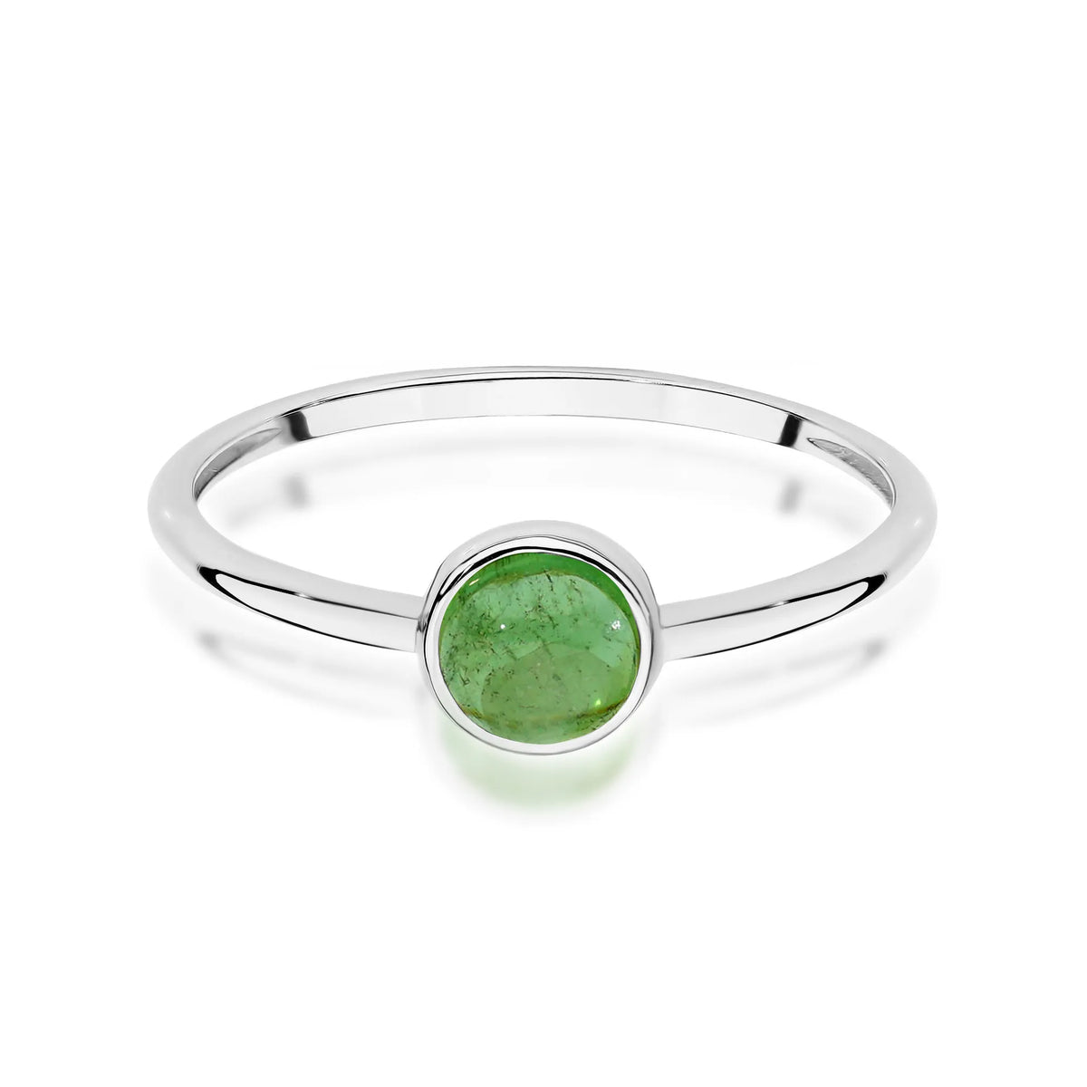 zlatý prsten s 1,00ct zeleným turmalínem w0598-tmg-01