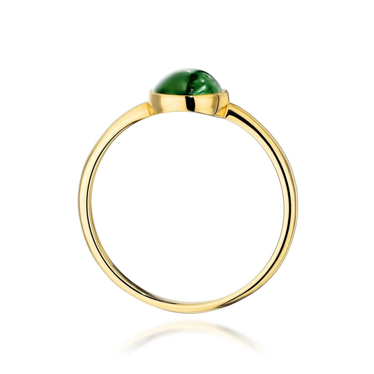 zlatý prsten s 1,00ct zeleným turmalínem w0598-tmg-01