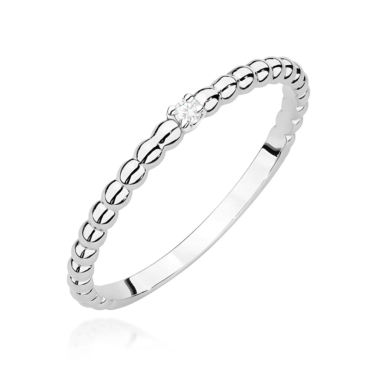 zlatý prsten s diamantem 0,02 ct w0601-diw-01