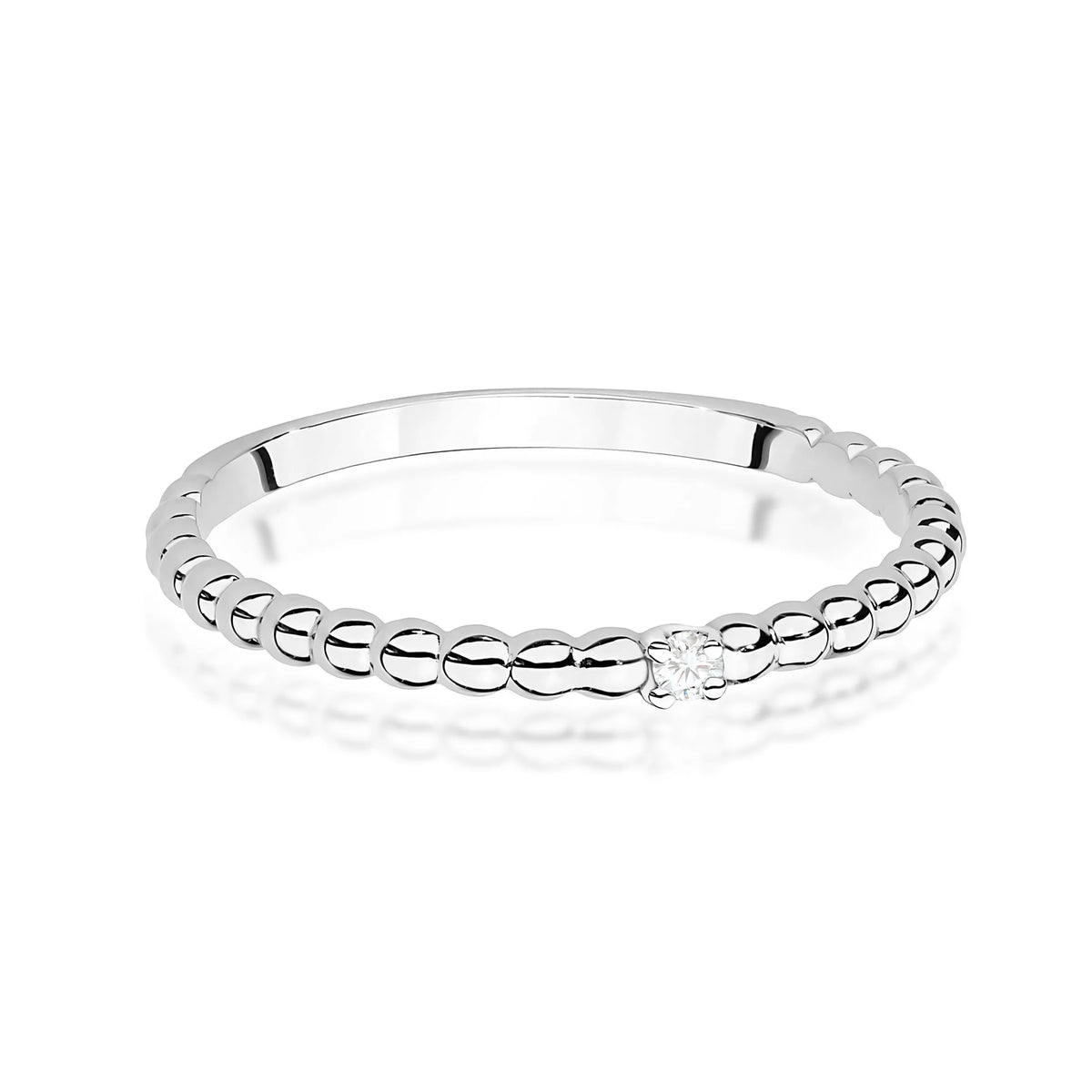 zlatý prsten s diamantem 0,02 ct w0601-diw-01