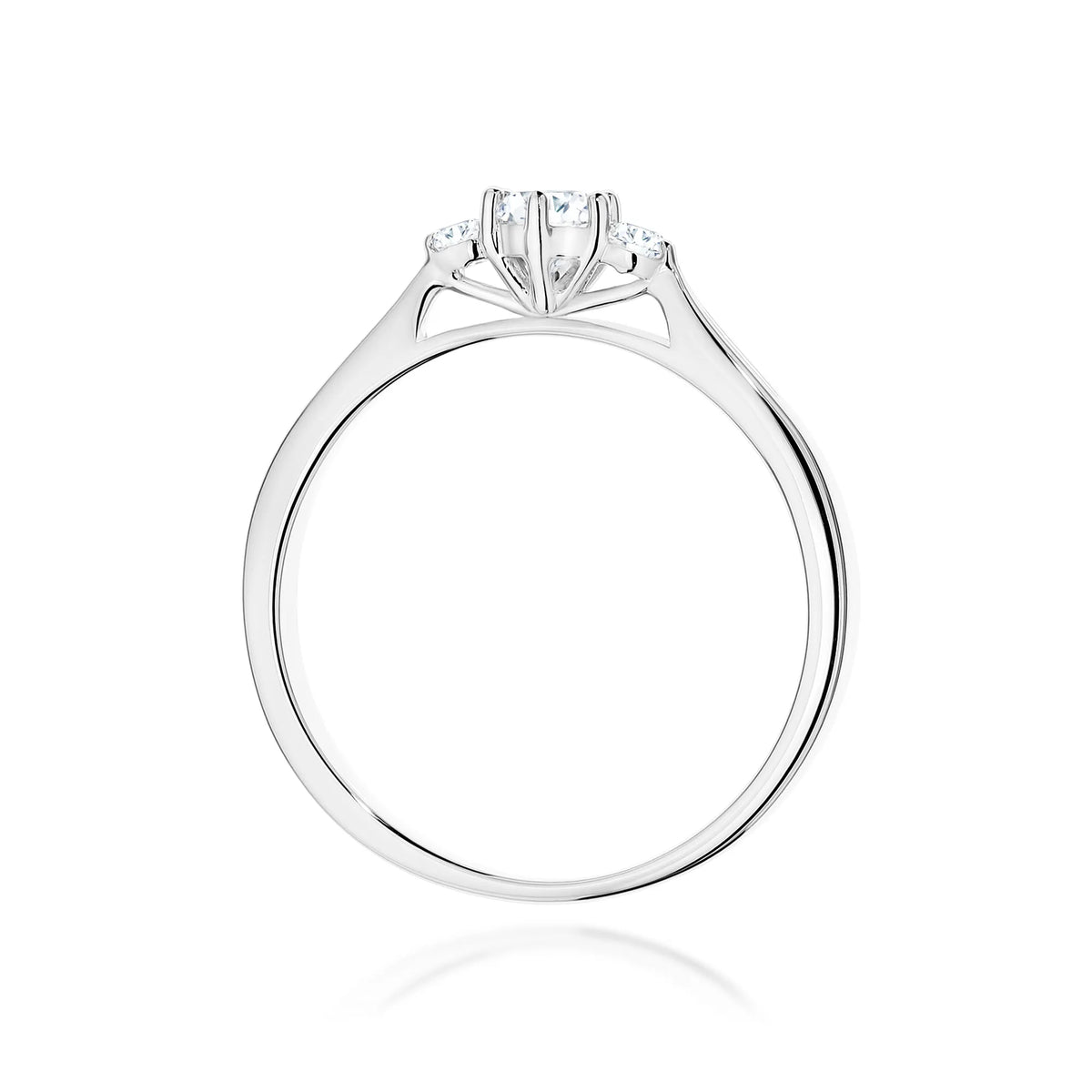zlatý prsten s diamanty 0,13 ct a 0,06 ct w0608-diw-01