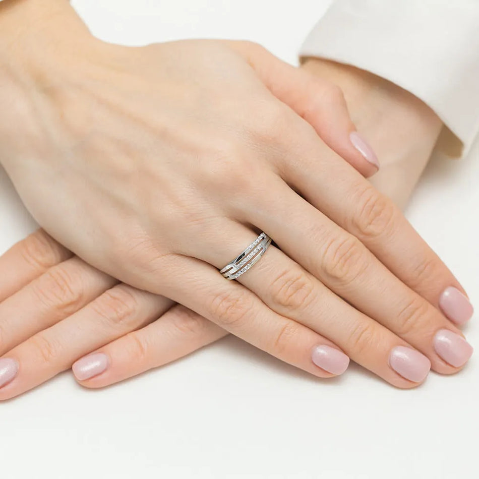 zlatý prsten s diamanty 0,146 ct w0612-diw-01