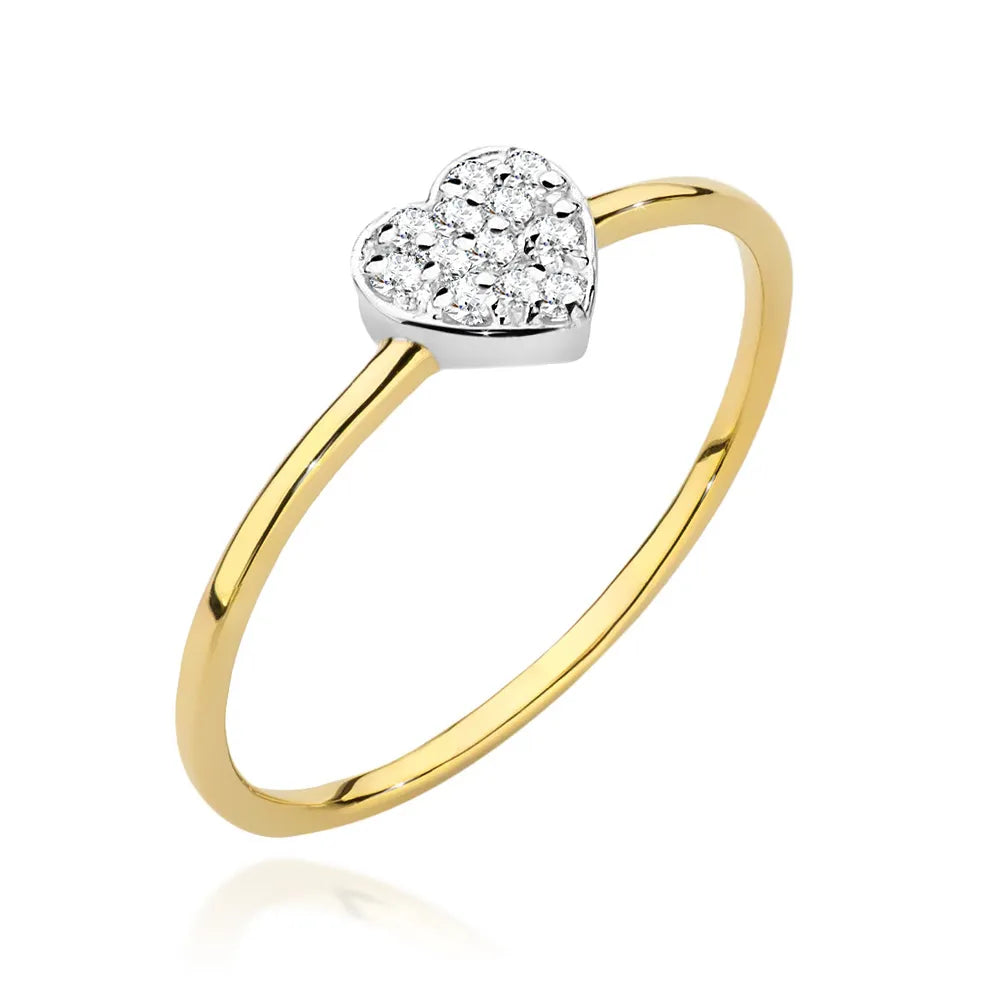 zlatý prsten s diamanty 0,097 ct w0641-diw-01