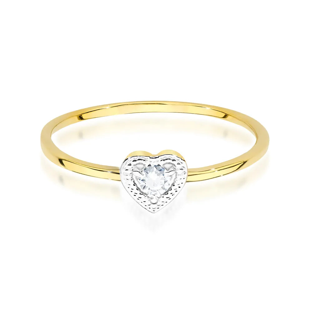 zlatý prsten s diamantem 0,02 ct w0642-diw-01