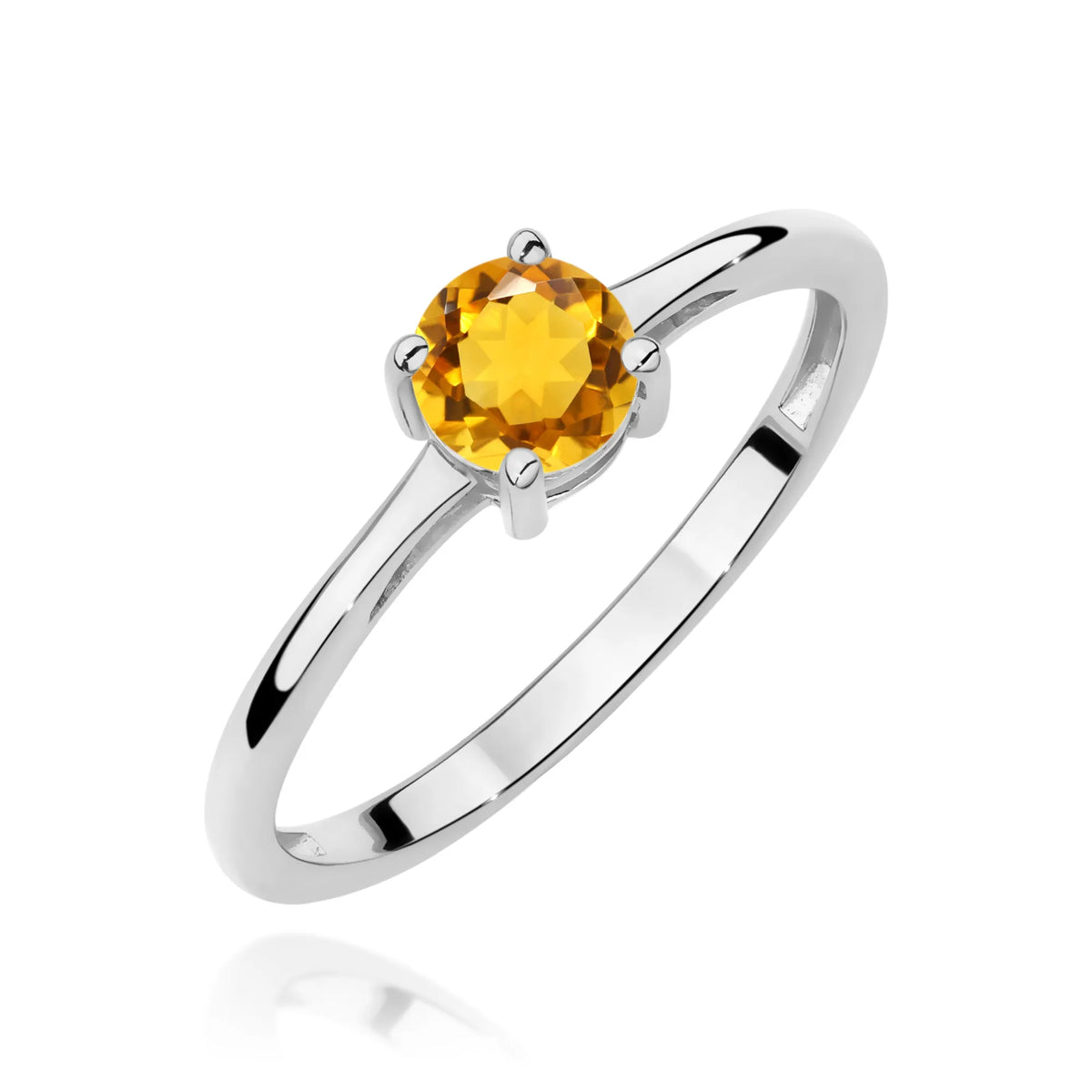 zlatý prsten s 0,50ct citrínem w0656-ciy-01