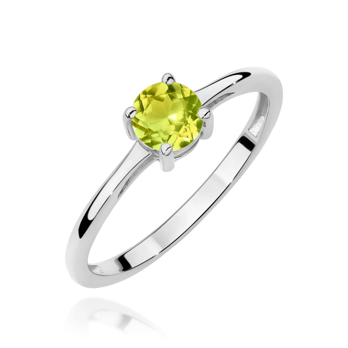 zlatý prsten s 0,60 ct olivínem w0656-peg-01