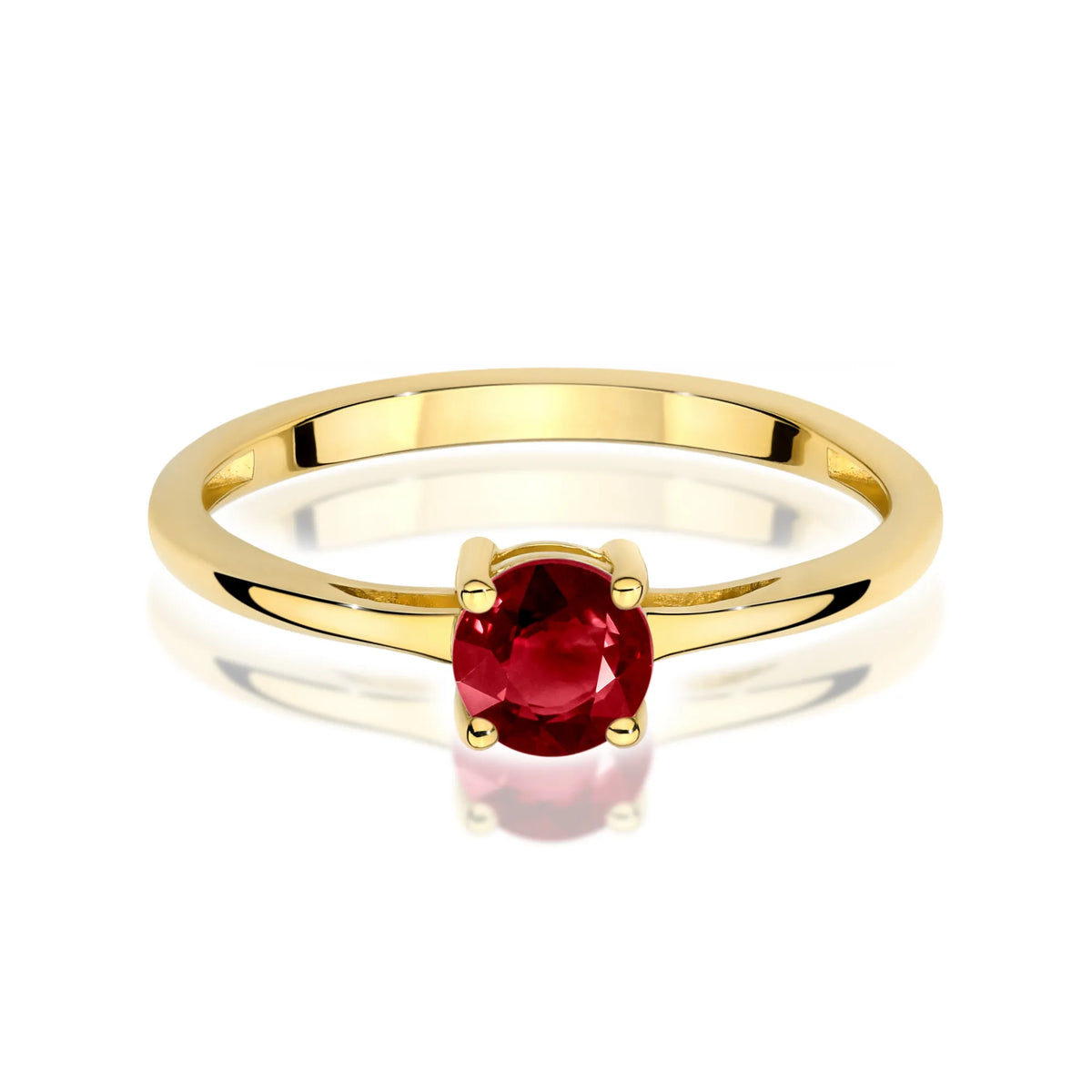 zlatý prsten s 0,60ct granátem w0656-gar-01