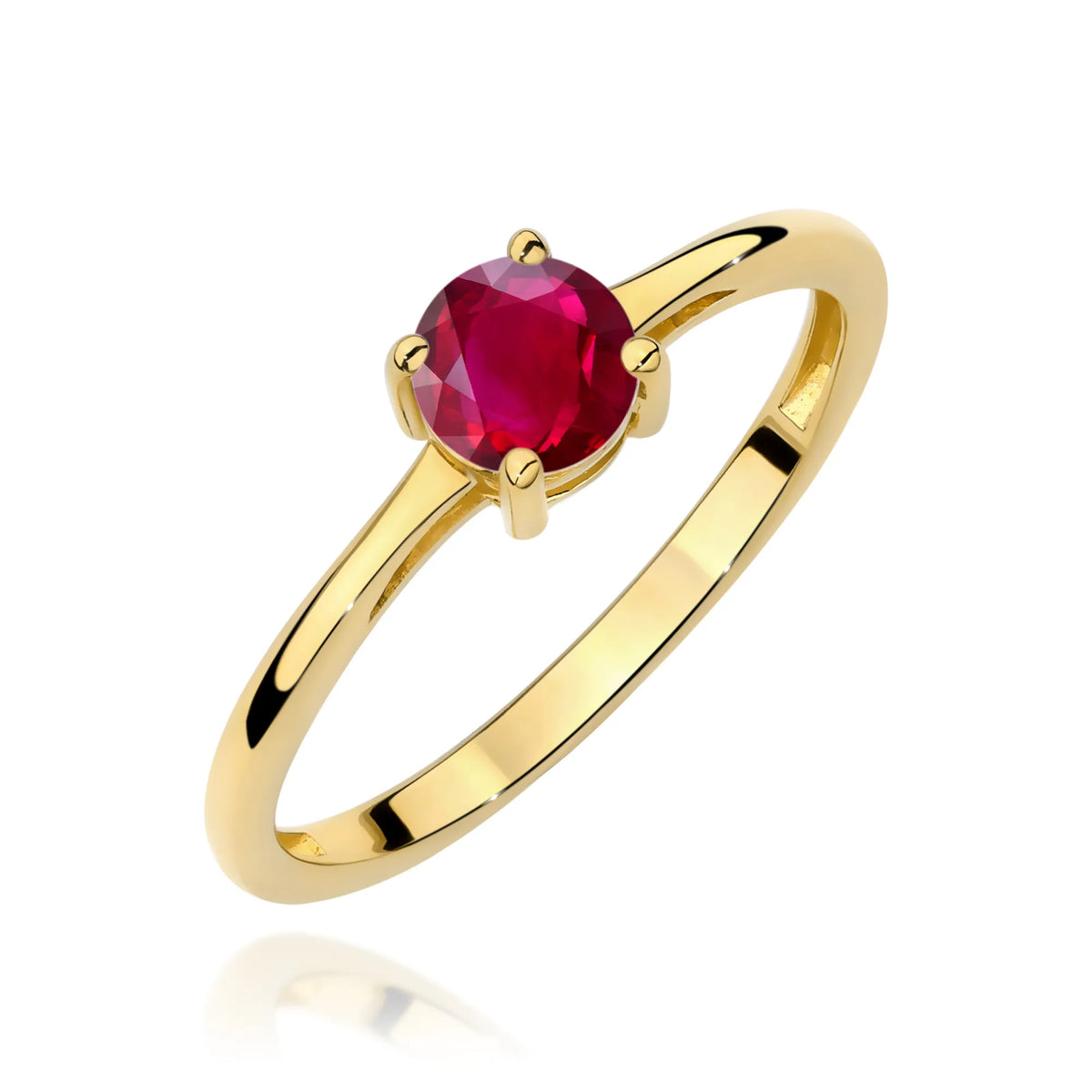 zlatý prsten s 0,60ct rubínem w0656-rur-01