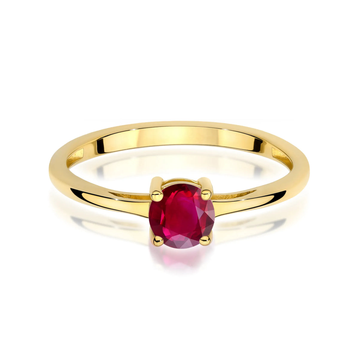 zlatý prsten s 0,60ct rubínem w0656-rur-01