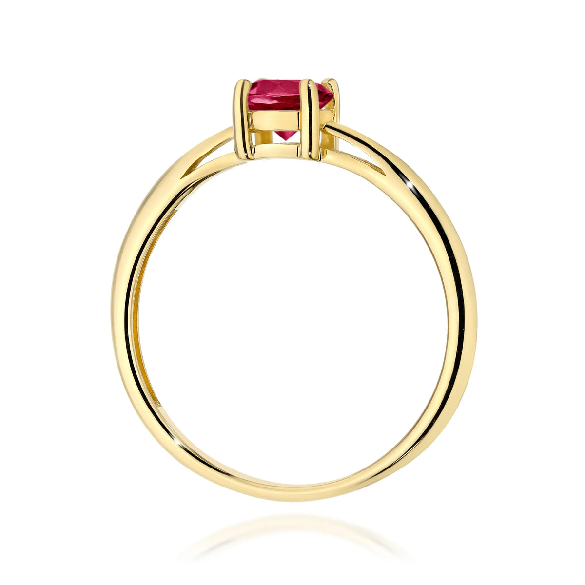 zlatý prsten s 0,60ct rubínem w0656-rur-01
