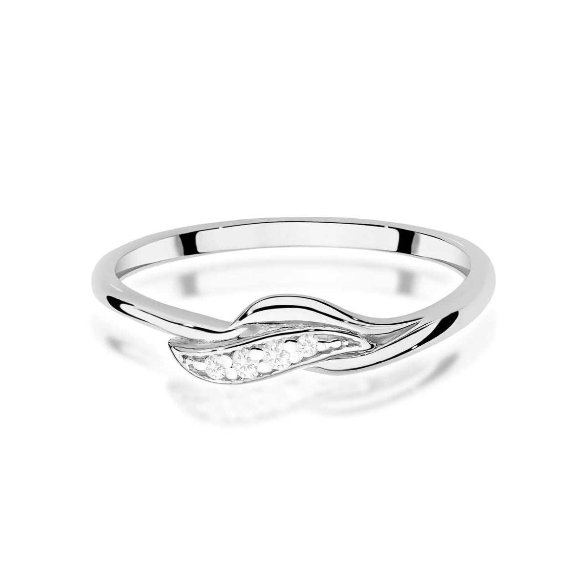 zlatý prsten s diamanty 0,05 ct w0673-diw-01