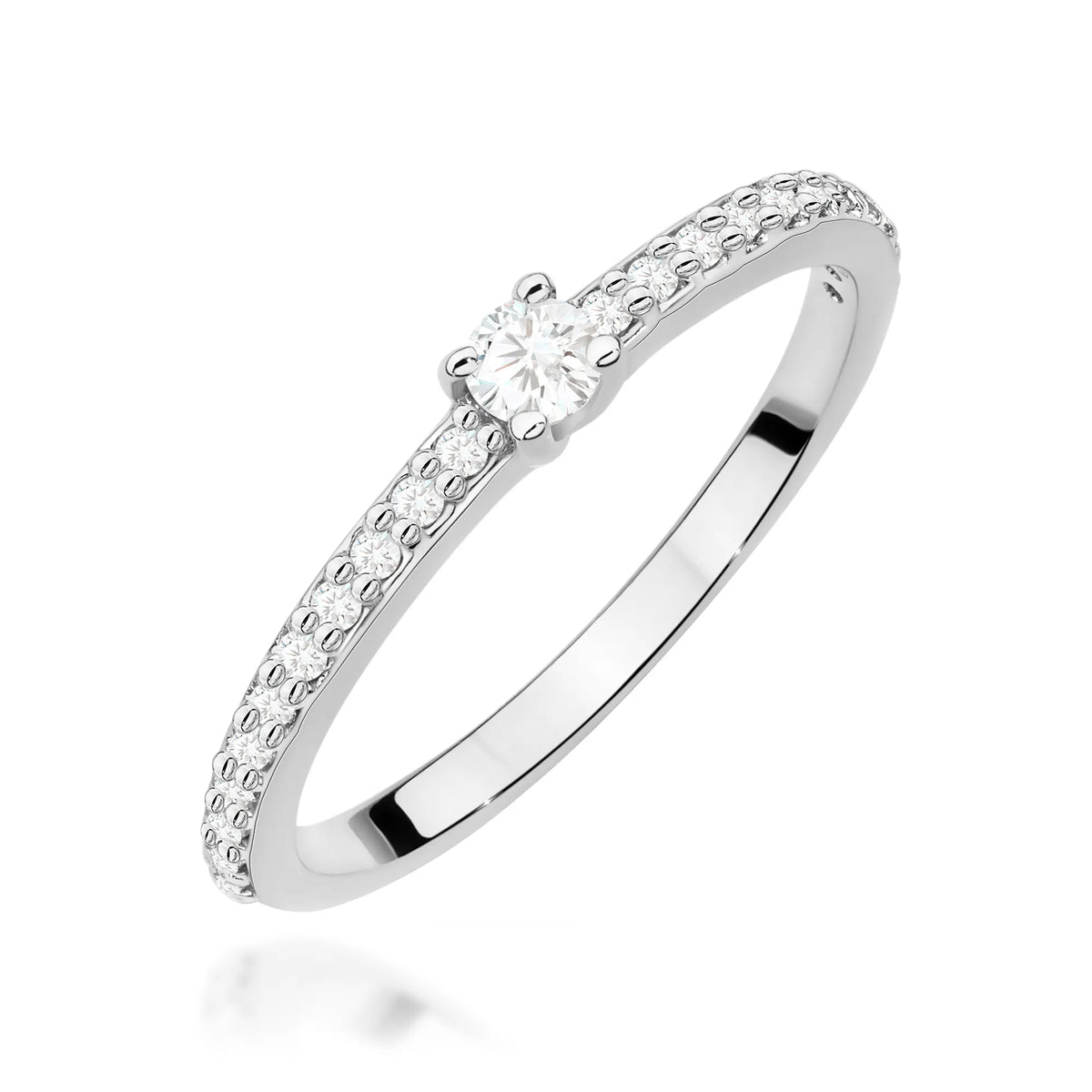 zlatý prsten s diamanty 0,08 ct a 0,11 ct w0676-diw-01