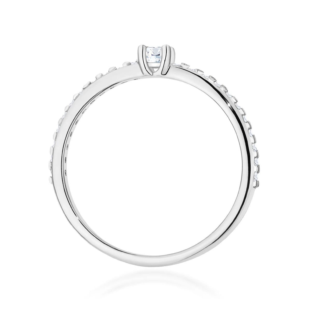 zlatý prsten s diamanty 0,08 ct a 0,11 ct w0676-diw-01